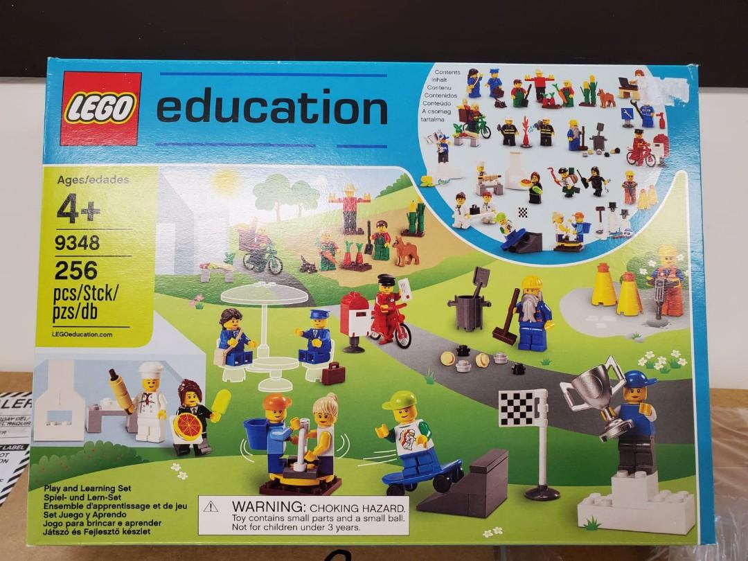 Lego 9348 education community minifigure set deals