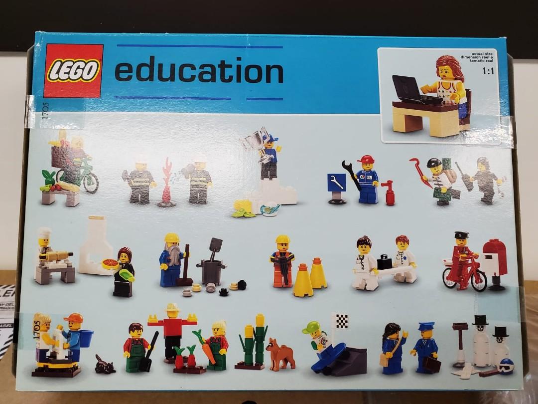 Lego 9348 education hotsell community minifigure set