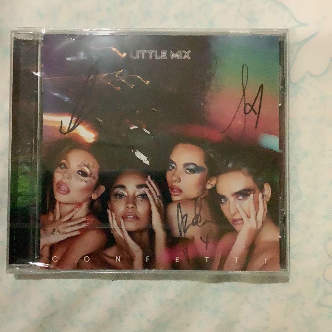 Little Mix Confetti Signed CD, Hobbies & Toys, Music & Media, CDs