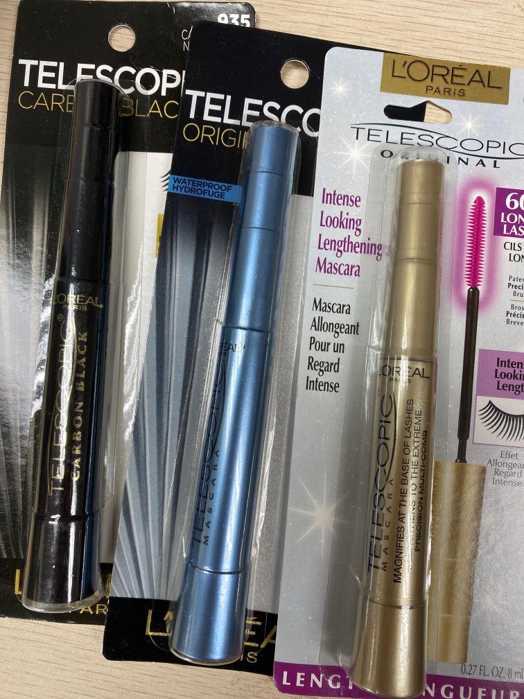 L'oreal Telescopic Tik Tok Mascara, Beauty & Personal Care, Face