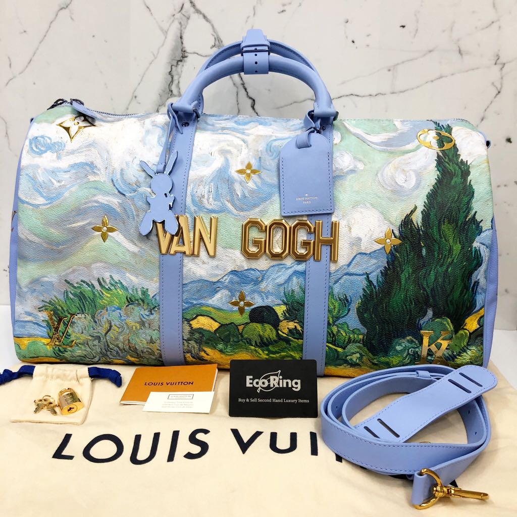 Louis Vuitton M43347 Van Gogh Keepall 50 Two-Way Bag / 217006902