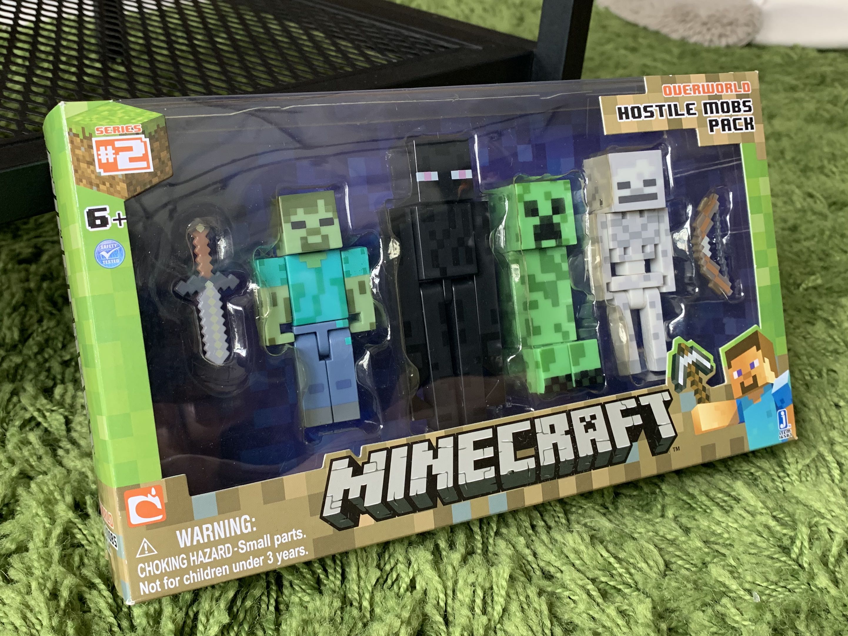 Minecraft Overworld Hostile Mobs Pack Build Set 