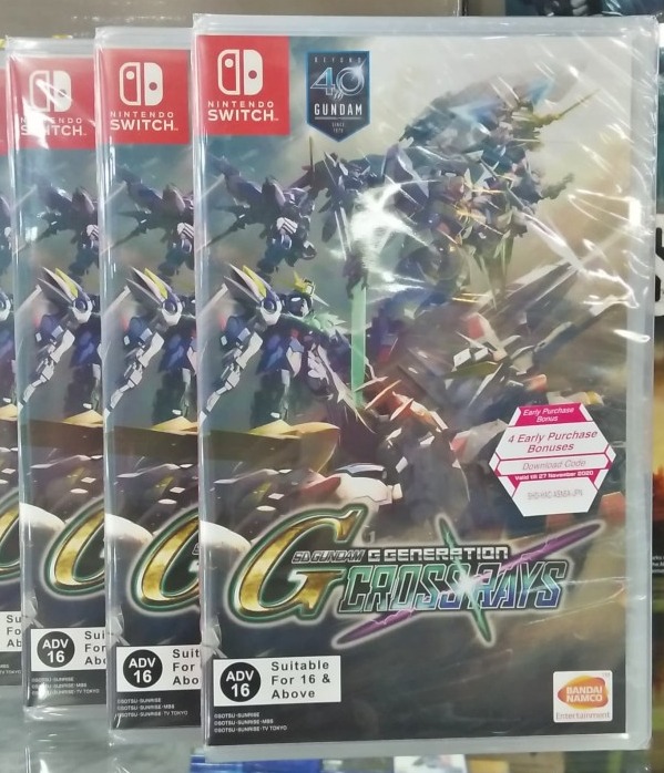 Sd gundam g generation cross hot sale rays switch digital