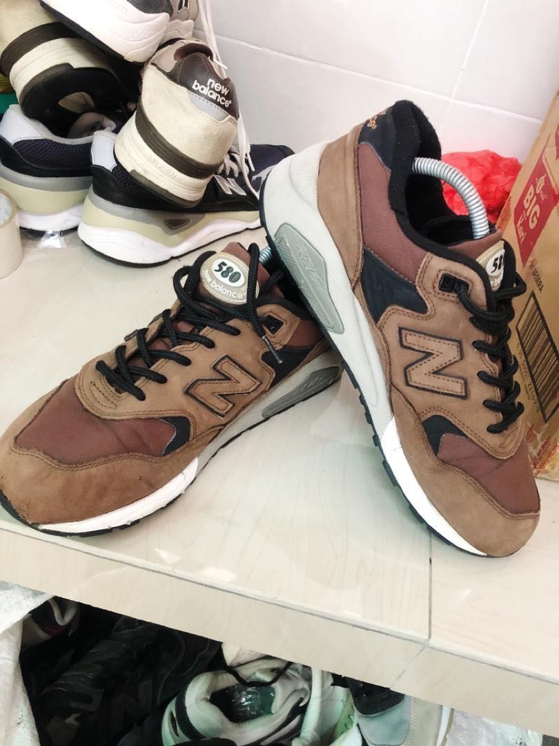 new balance 580 brown