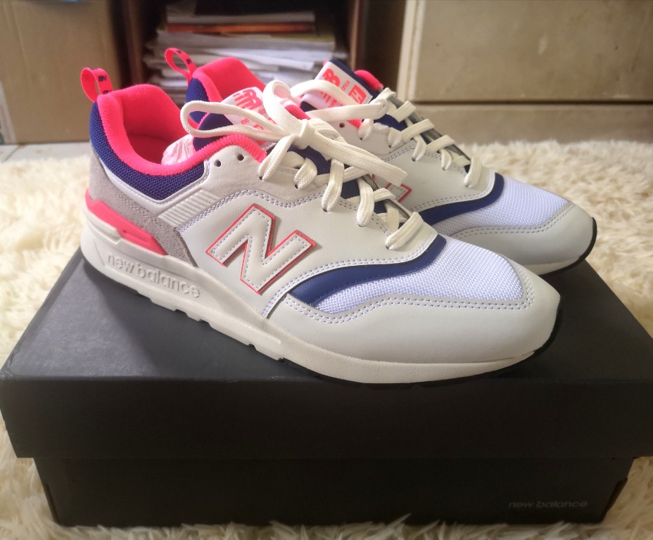 New balance 997h white pink hotsell