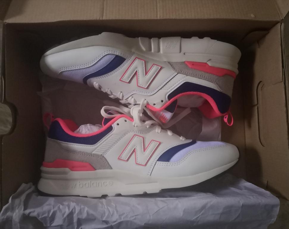 New balance new arrivals 997h white pink
