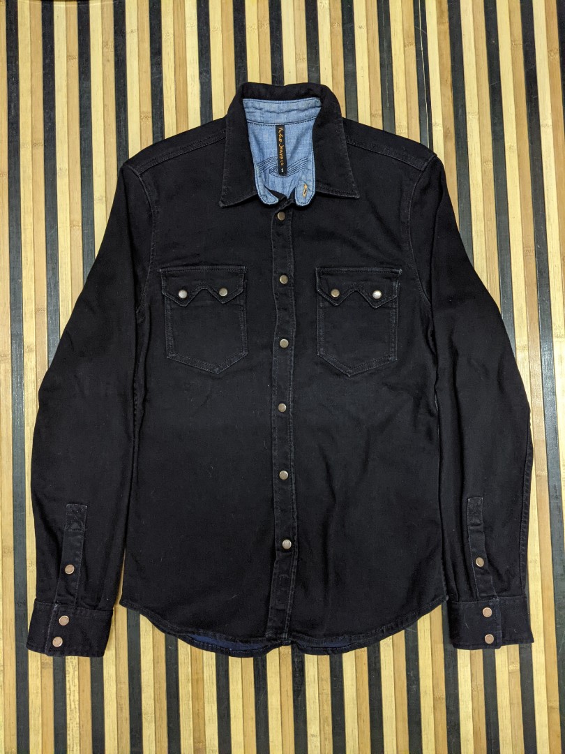 OFFER!!Nudie Jeans Denim Shirt, Men's 