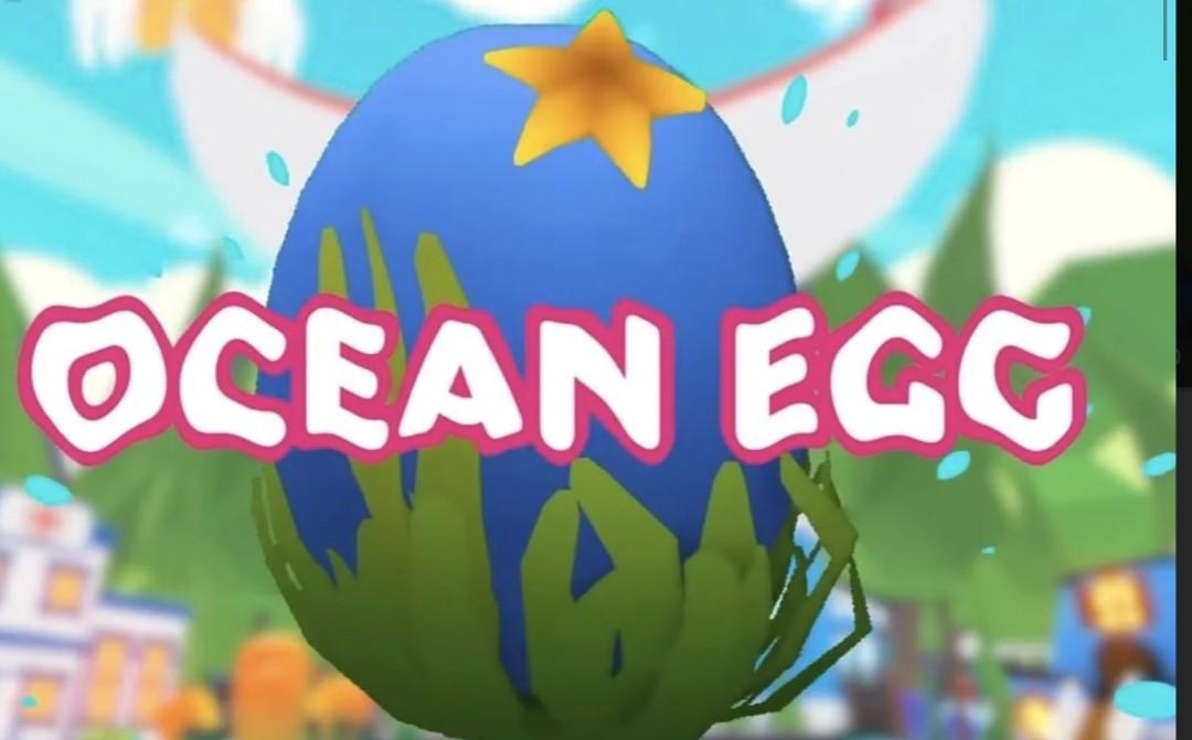 Ocean egg adopt me roblox (bulk order available), Video Gaming, Gaming Accessories, Game Gift Cards &amp; Accounts on Carousell