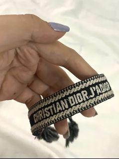 Christian Dior J'Adior Woven Friendship Bracelets Authentic