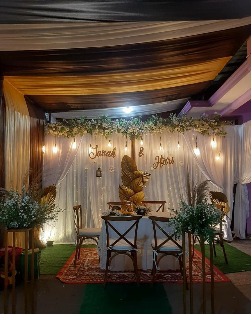 Perlengkapan dekorasi wedding 1 set, Perabotan Rumah di Carousell