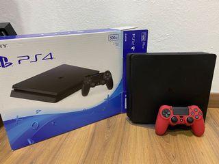 PS4 Slim 500GB Complete Set + 2 Free Games