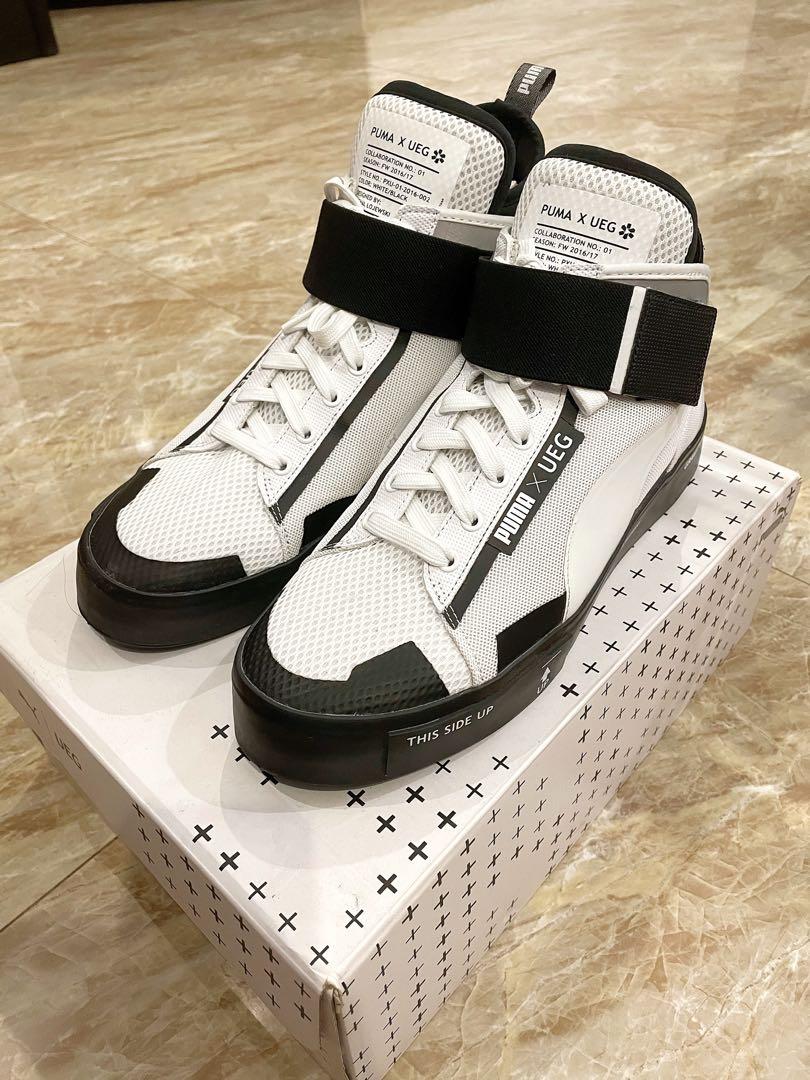 Puma Court Play x UEG Original with box, Fesyen Pria, Sepatu , Sneakers di  Carousell