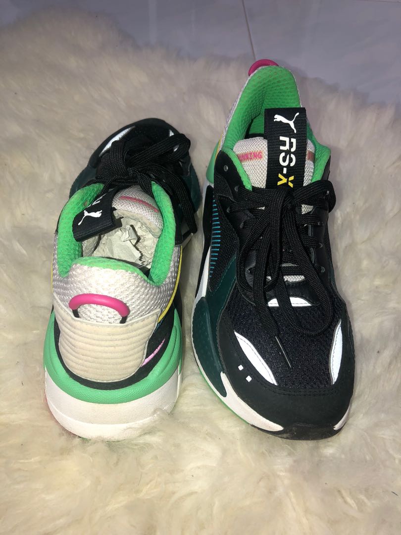 Puma RS X Toy black green