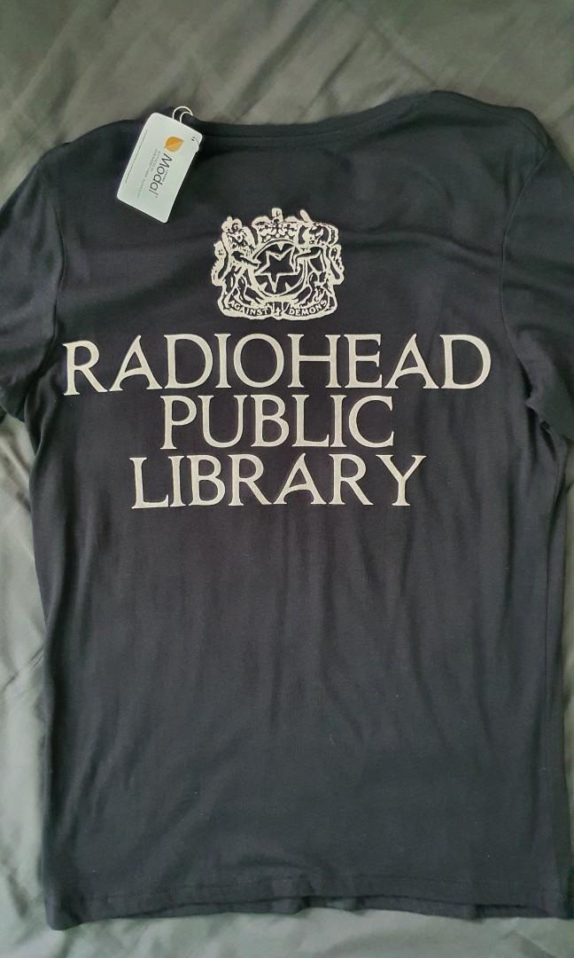 Radiohead public library shirt clearance