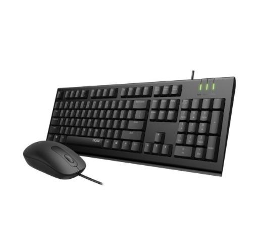 Rapoo X120 PRO Keyboard and Mouse Combo (Category: Computer Keyboard) located in Manila. Submitted by sdfsolutions (Listing ID 1081969071, Image 1). Description: Easy installation No driver required, just plug it in and go. Life can be that easy. Anti-oxidation sealed membrane The sealed membrane ensures a longer keyboard lifetime. It prevents oxidizing of the inside circuit, which may cause defect keys. 1000 DPI tracking engine Enjoy responsive 