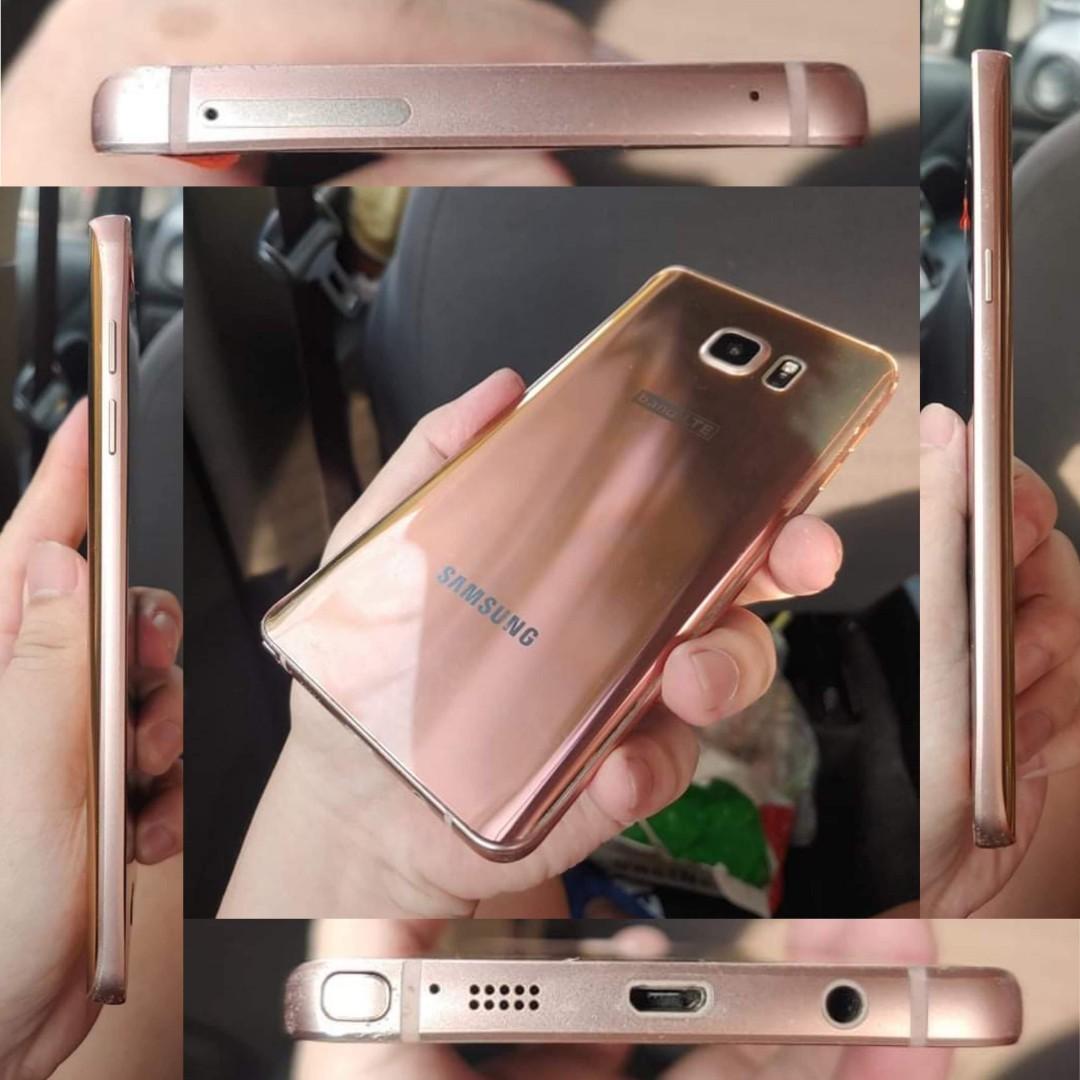 Samsung Galaxy Note 5 RoseGold 64gb Mobile Phones Gadgets