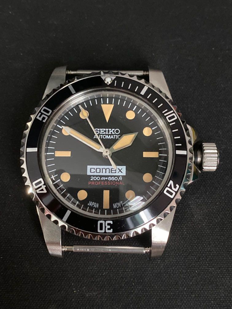 Seiko custom Mod Vintage Milsub Submariner sub COMEX not rolex, Men's  Fashion, Watches & Accessories, Watches on Carousell
