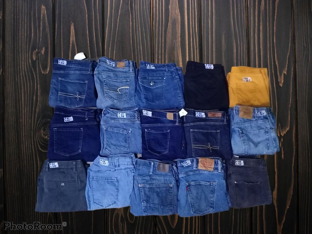 Seluar Jeans Lelaki Wanita Brand Unbrand Men S Fashion Clothes Others On Carousell