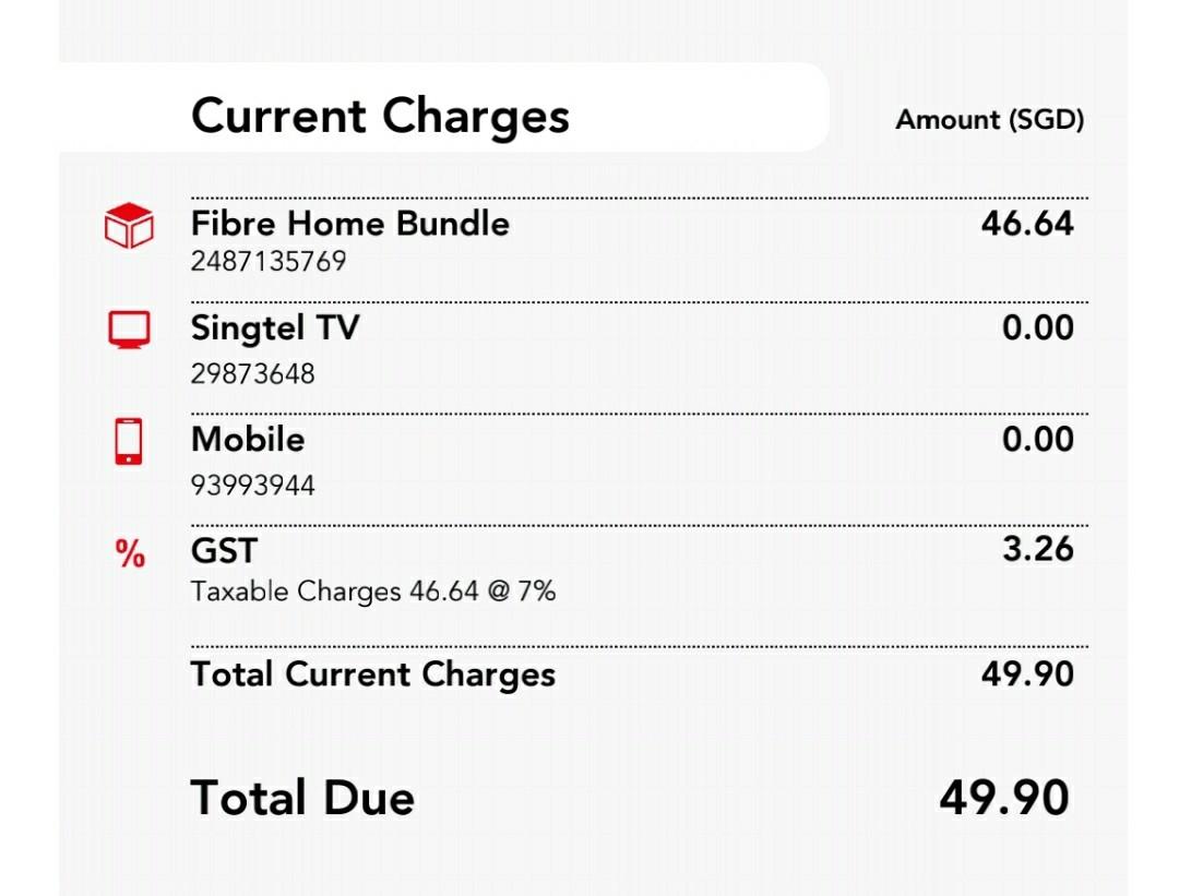 singtel Fibre broadband bundle, Mobile Phones & Gadgets, Mobile