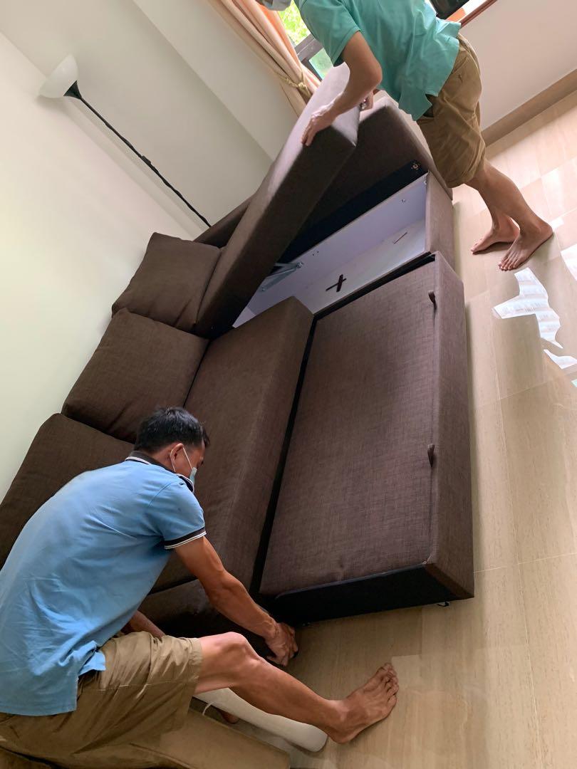Sofa bed mover /sofa disposal service/house moving/office relocation