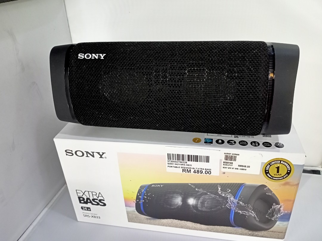 Sony speaker, Audio, Soundbars, Speakers & Amplifiers on Carousell