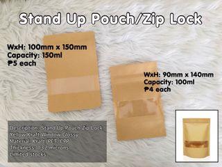 Stand Up Pouch / Zip Lock / Kraft