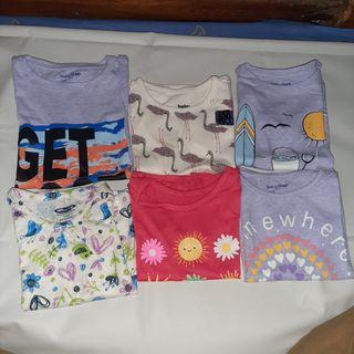 Take all kaos anak branded 6pcs