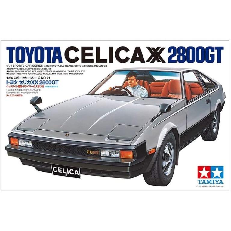 Tamiya 1 24 Toyota Celica Xx 2800gt 雙星1 24 Toyota 車 模型 Ta 玩具 遊戲類 玩具 Carousell