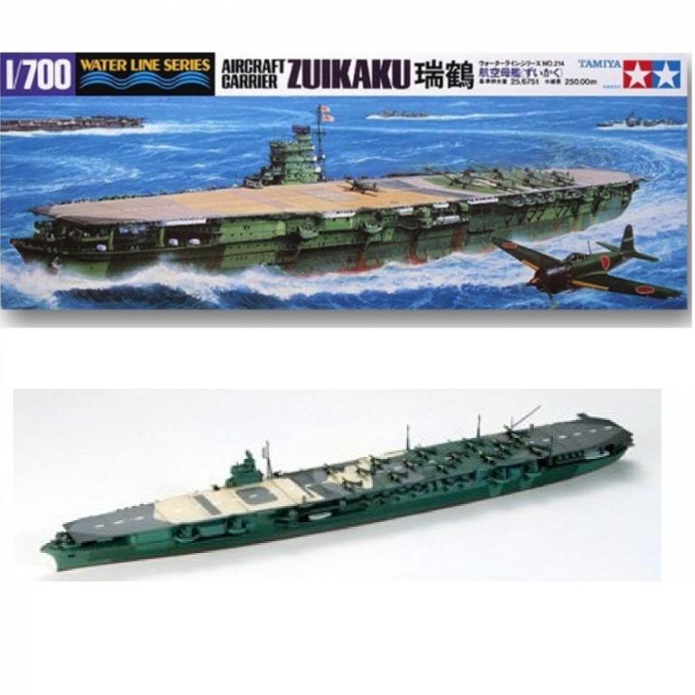 Tamiya 31214 1/700 Japanese Aircraft Carrier Zuikaku | 雙星1/700日本航空母艦Zuikaku  #TA31214, 興趣及遊戲, 玩具 遊戲類- Carousell