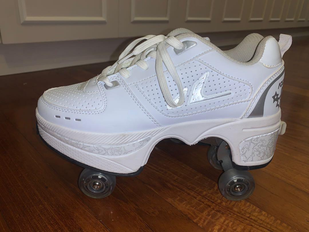 tik tok roller skate shoes, Women's Fashion, Footwear, Sneakers on Carousell