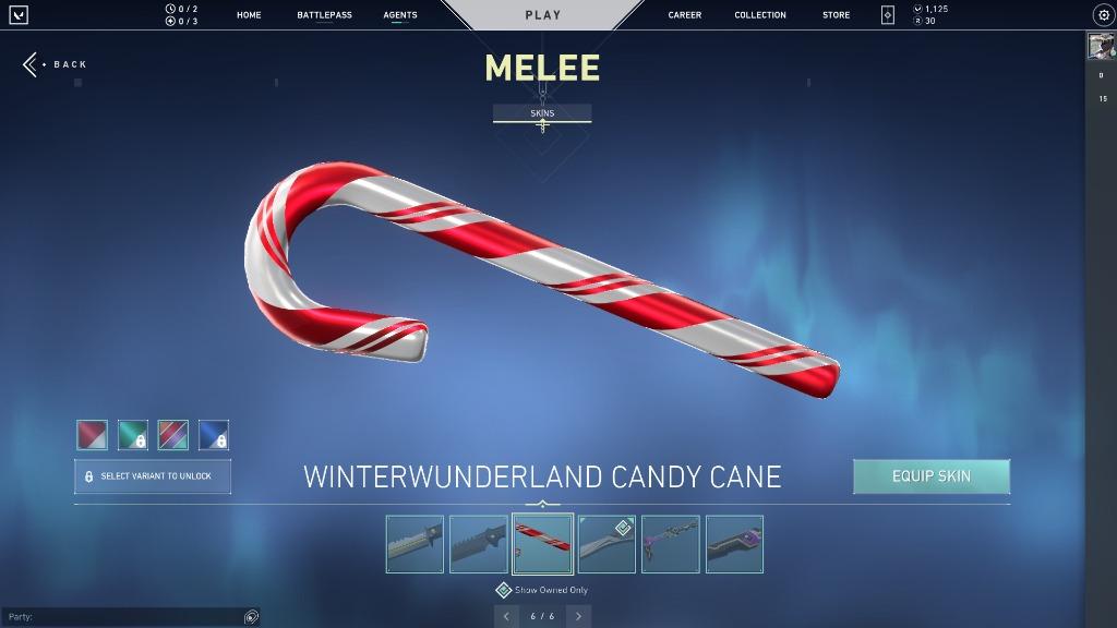 Candy Cane Axe Valorant Price