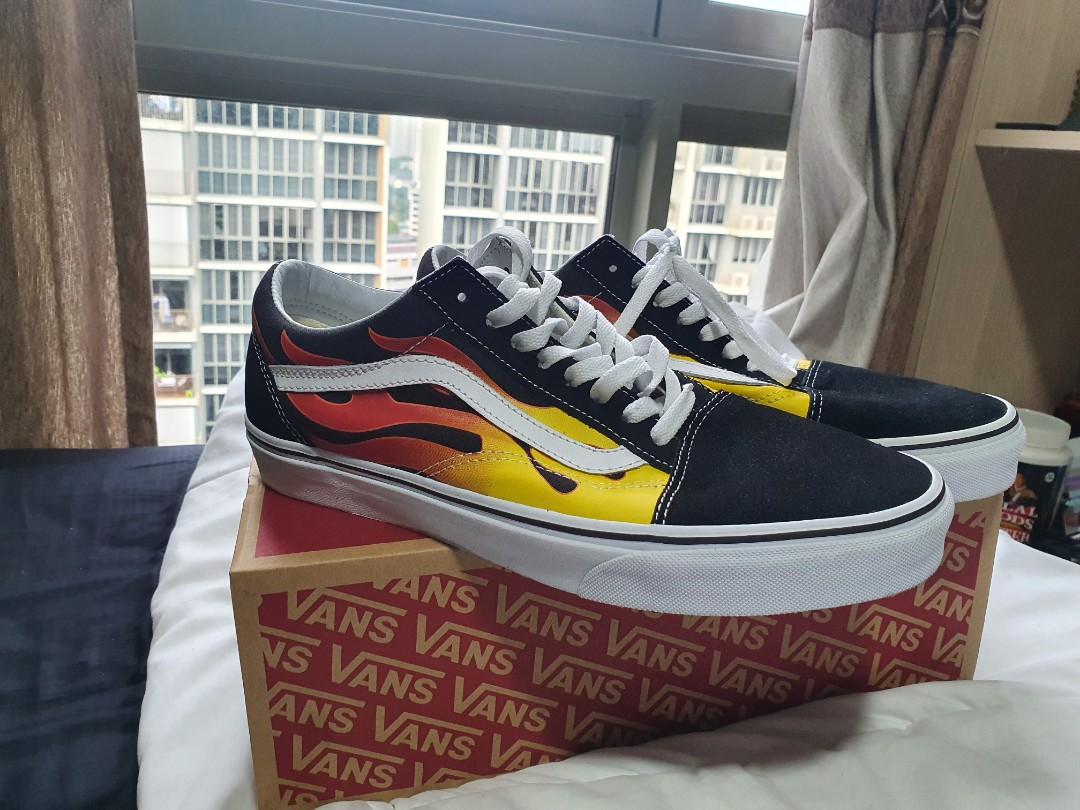 Old school vans flame new arrivals