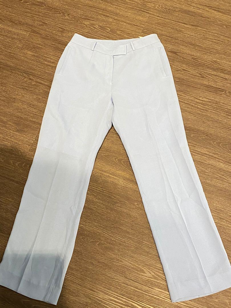 Vintage baby blue flare trousers, Women's Fashion, Bottoms, Other