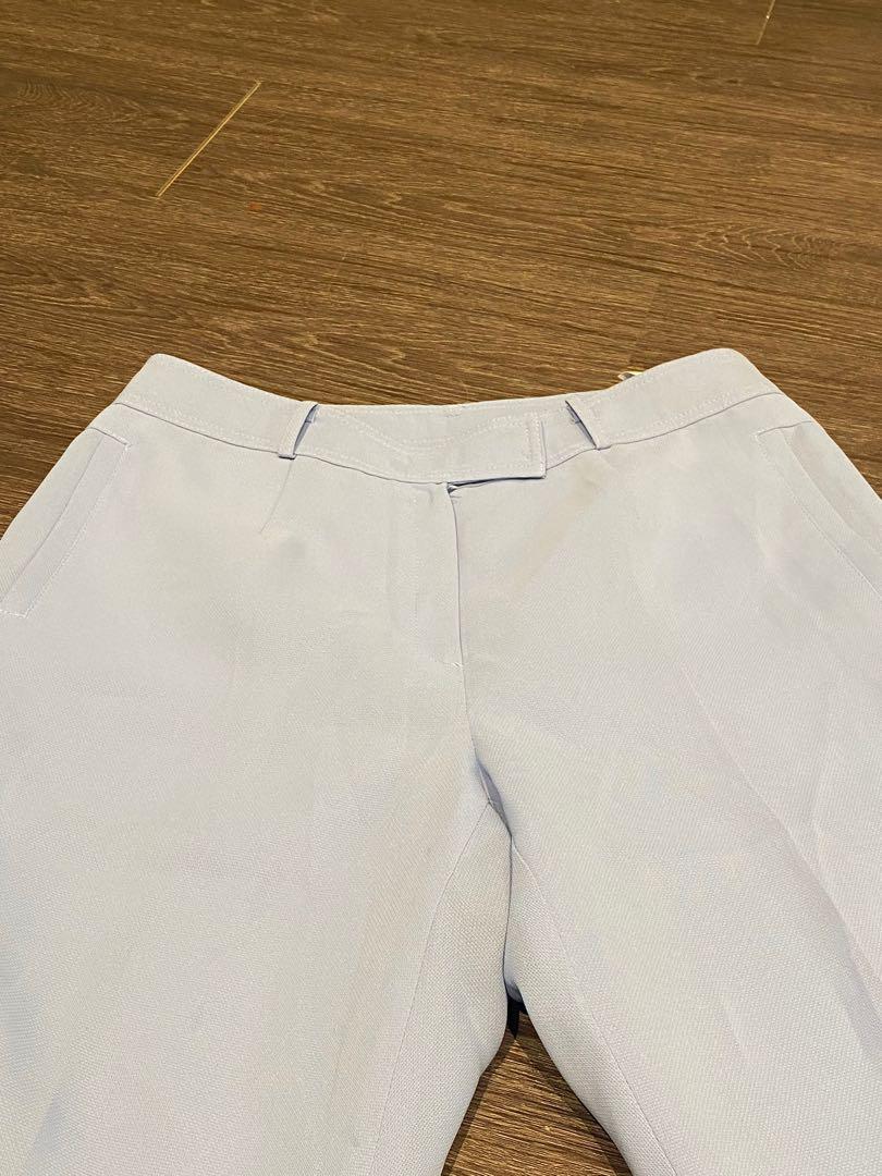 Vintage baby blue flare trousers, Women's Fashion, Bottoms, Other