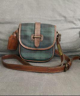 Vintage RL Sling Bag in Blackwatch Plaid