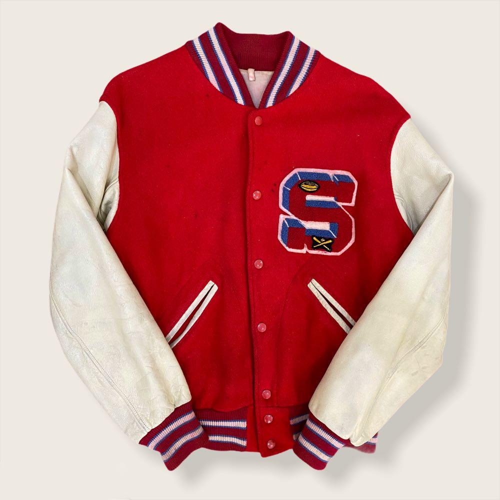 Varsity best sale jacket 90s