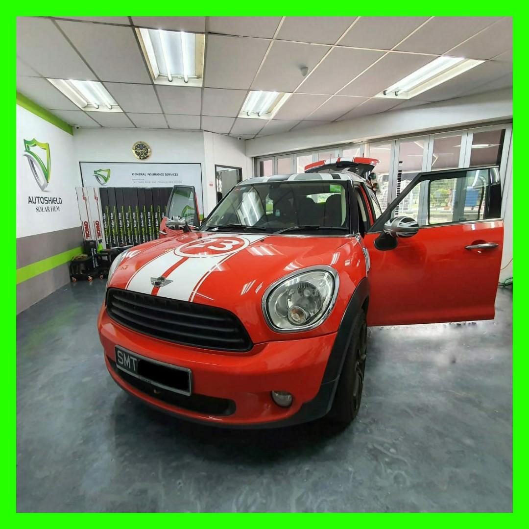 Walk In Now 90min Whole Car Solar Film Window Tint Window Film Car Accessories Accessories On Carousell