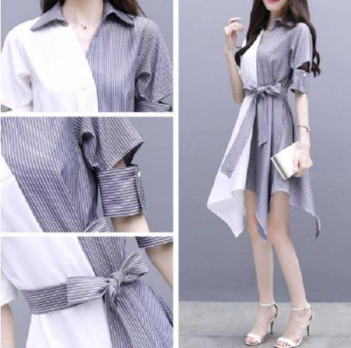Korean casual clearance dress for ladies
