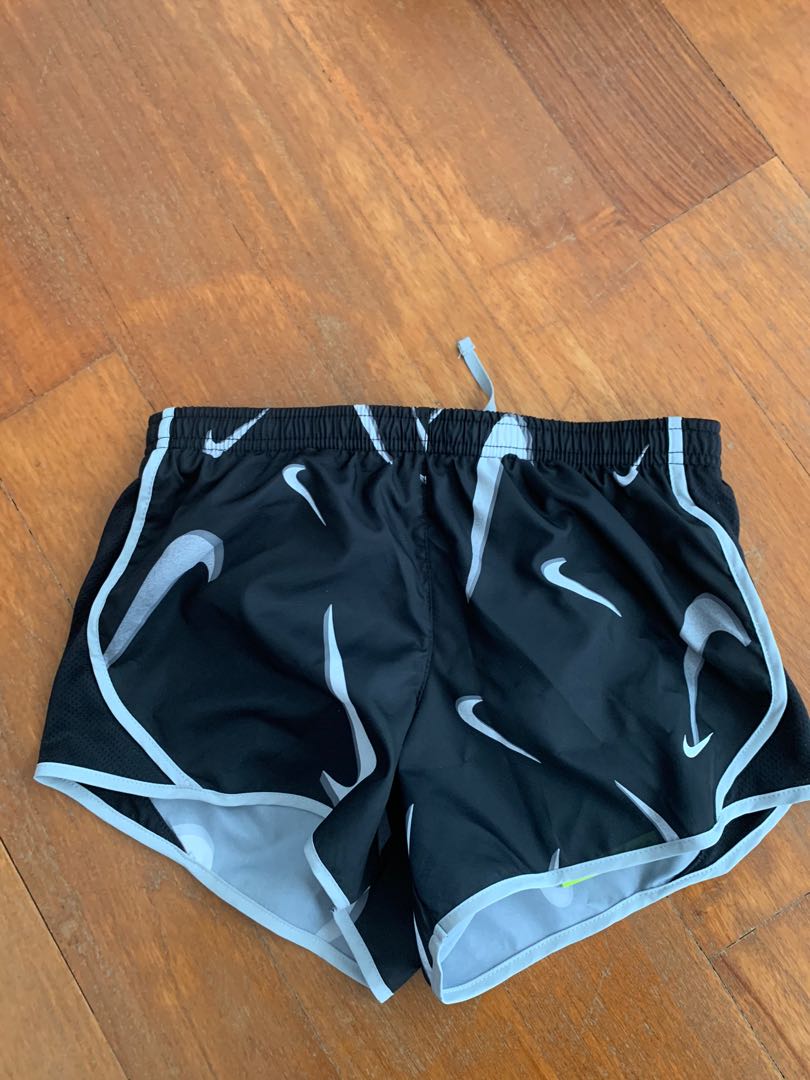 girls blue nike shorts