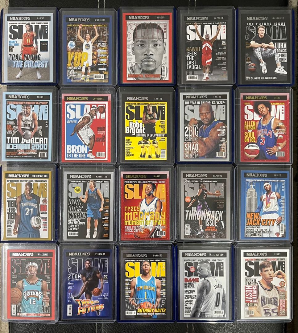 2020-21 NBA HOOPS SLAM Magazine Complete 20 cards set for sale‼️, Hobbies &  Toys, Memorabilia & Collectibles, Fan Merchandise on Carousell