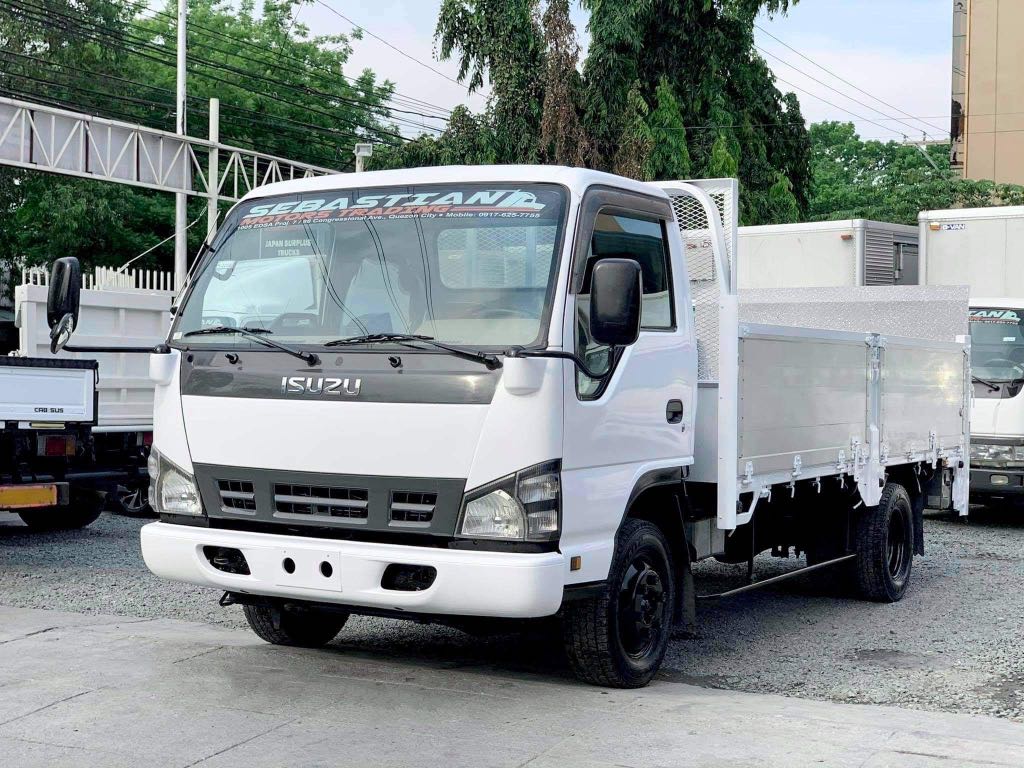 2021 Isuzu Elf Aluminum Dropside 14.5ft NPR with Power Lifter Molye 6