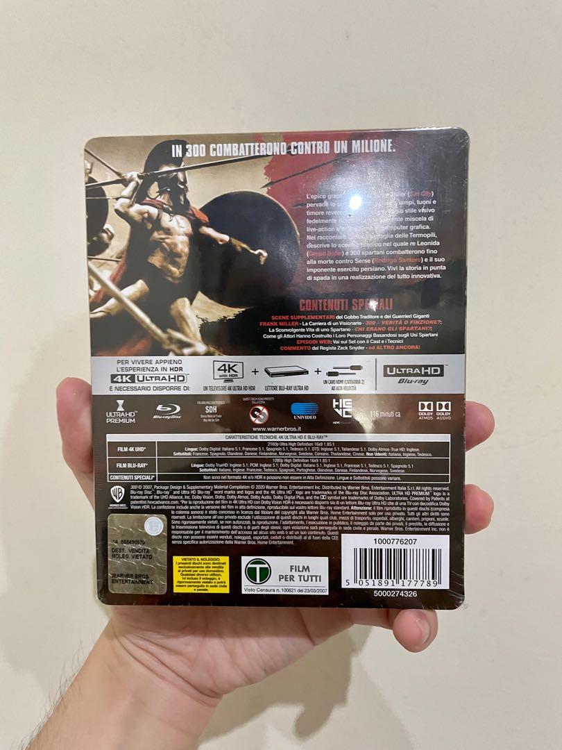 300 4k Uhd Blu Ray Steelbook Dented Side Music Media Cd S Dvd S Other Media On Carousell
