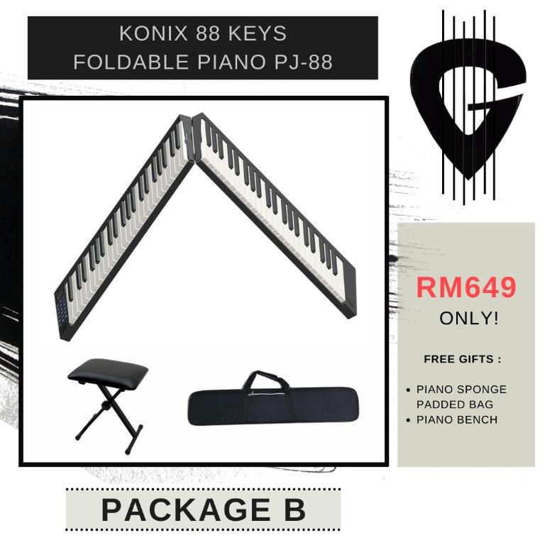 Konix foldable deals piano pj88
