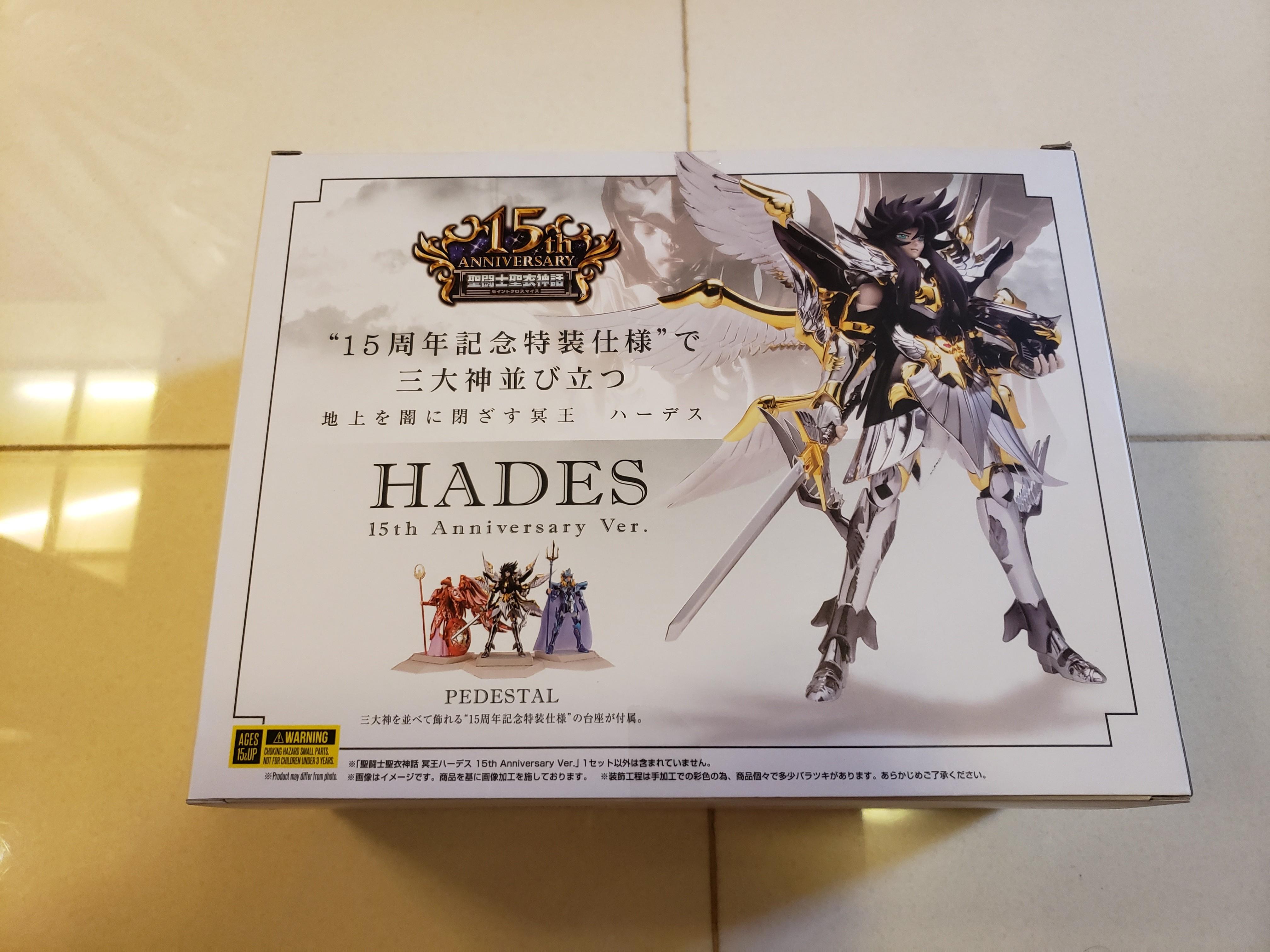 聖鬥士聖衣神話15周年週年冥王哈迪斯, 興趣及遊戲, 玩具& 遊戲類