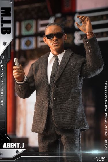 [預訂] PCTOYS 1/12 Men In Black MIB 黑超特警組Agent J Will Smith