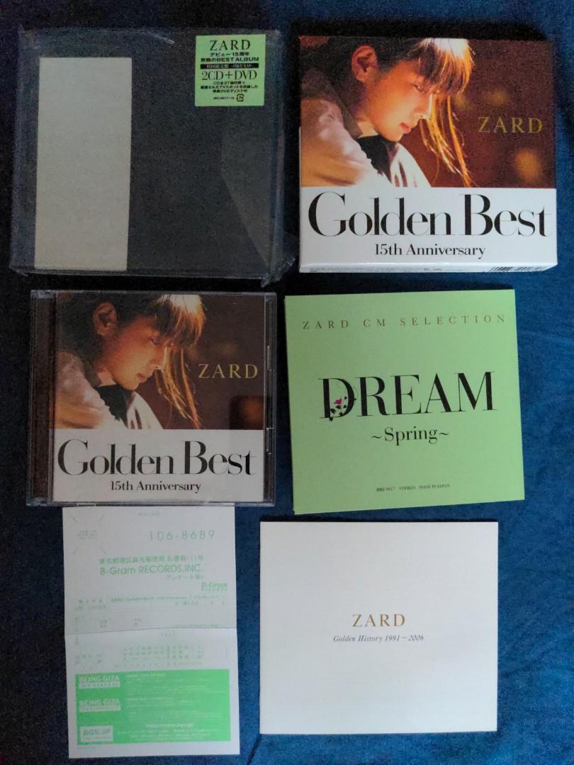 初回齊料] ZARD CD 精選專輯大碟Golden Best 〜15th Anniversary
