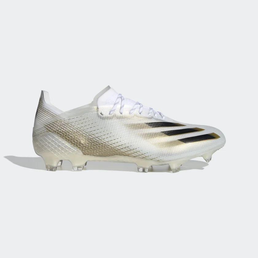 White and gold adidas boots outlet