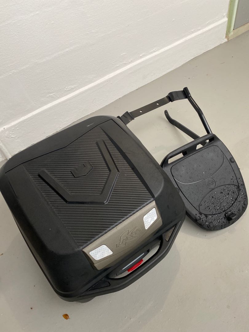 Aerox Rack and Box, Motorcycles, Motorcycle Accessories on Carousell