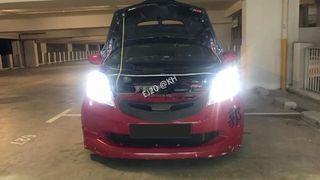 (Bright white) All Car Headlight Polelight Foglight Installation , Honda, Toyota, Kia, Hyundai, Subaru, Mitsubishi, Mazda, Subaru,H1,  H3, H4, H7, H11, HB3, HB4, T10, Reverse light, Side marker, Number plate, dipped beam, HID, D1S, D2S,D3S, D4S