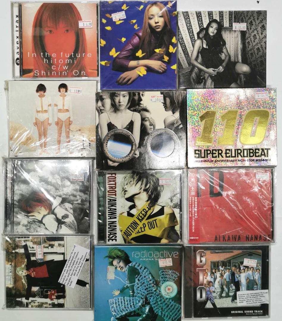 Any 2 CD for $10. J-pop Sale CD Ayumi, Speed, Max, Utada, Ken Hirai, Kinki Kids, V6, GTO, Sens, Lisa Ono, Globe, Move, Naomi, Akina Any 2 CD for $10. J-pop Sale CD Ayumi, Speed, Max, Utada, Ken Hirai, Kinki Kids, V6, GTO, Sens, Lisa Ono, Globe, Move, Naomi, Akina